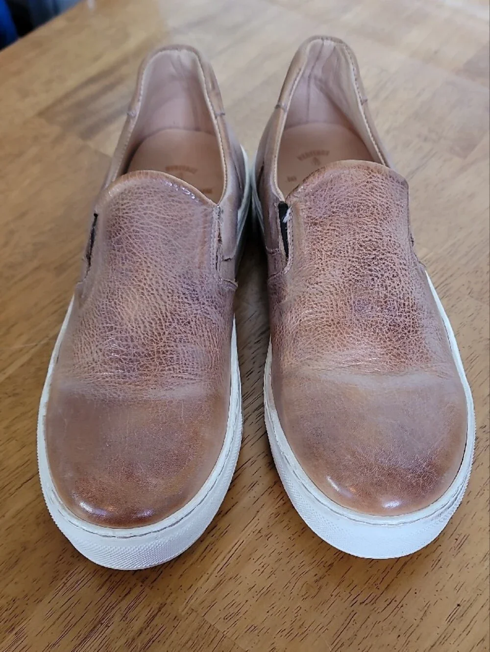 BED|STÜ Hermione leather slip-on.